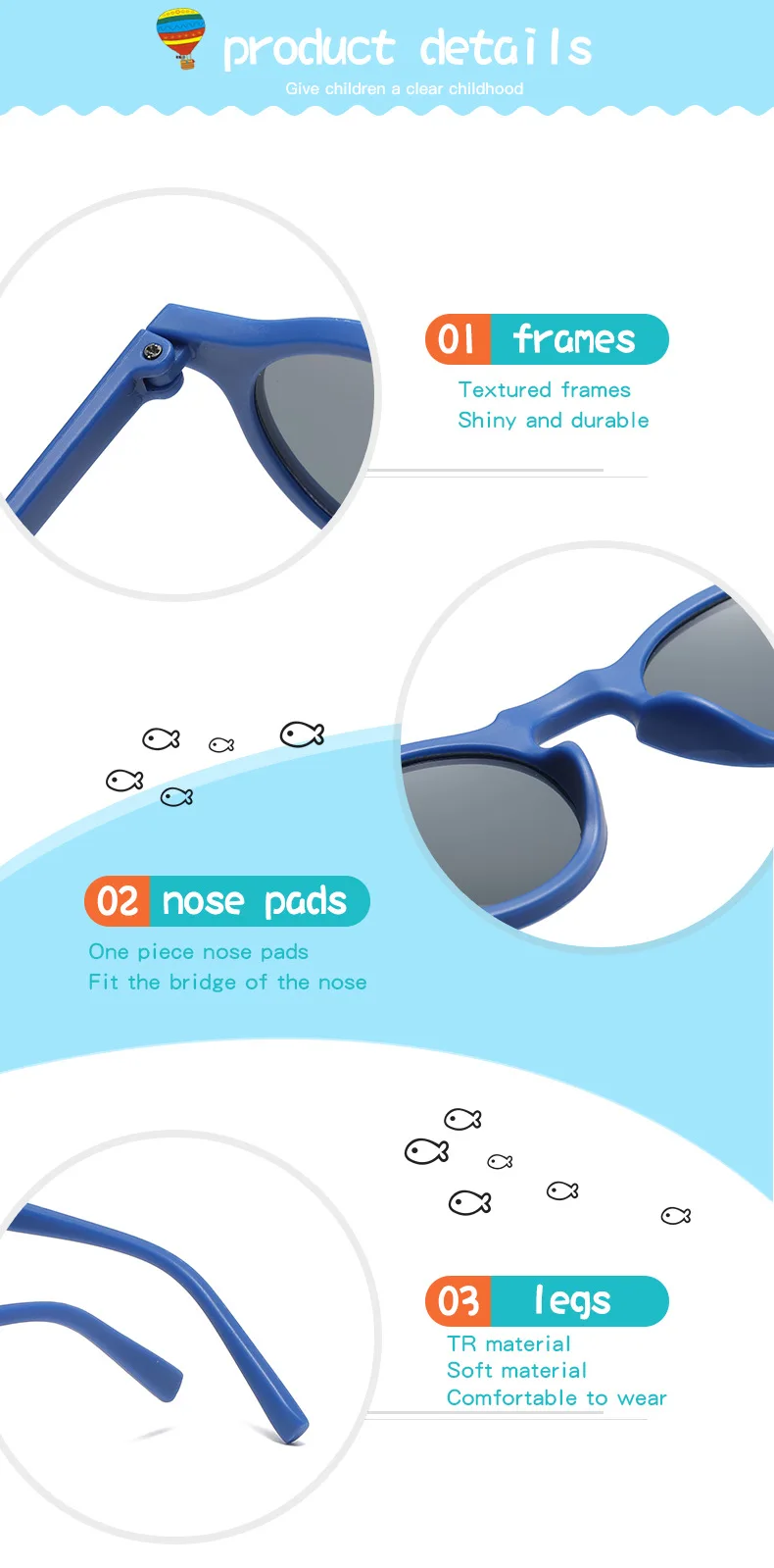 New Fashion Children Glasses Vintage Round Outdoor Sun Protection Baby Girls Acrylic UV400 Sunglasses Kids Eyeglasses_voghion.com