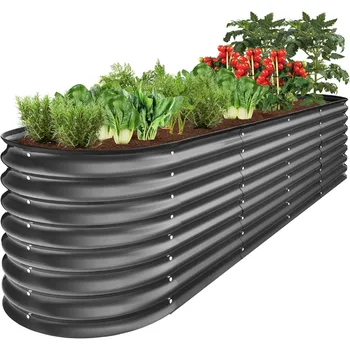 8x2x2ft Metal Raised Garden Bed 1
