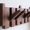 Nordic Furniture Piano Key Coat Rack Solid Wood Personality Coat Racks for Hanging Clothes Wall Hanger for Hanging Clothes 3
