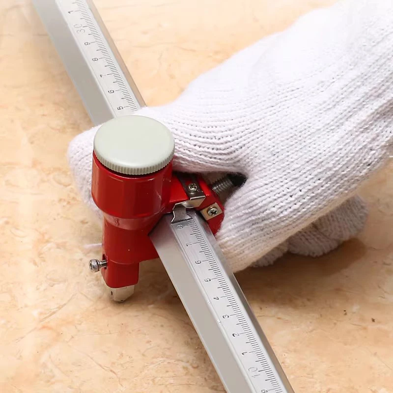 Ceramic and Porcelain Cutter Glass Tile Cutting Tools Floor and Porcelain Cutter Glass Push Knife T-Ype for Construction Tools