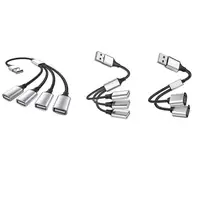 USB2.0 1 to 2/4/3 Splitters USB2.0 Male to Female Hubs Extension Cable Dropship 1