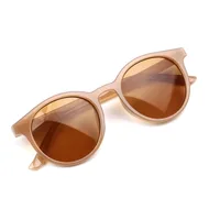 Korean Style Children Sunglasses Trendy Round Frame Kids Sun Glasses Tinted Lens Fashion Personality UV400 Small Sun Shades - Image 5