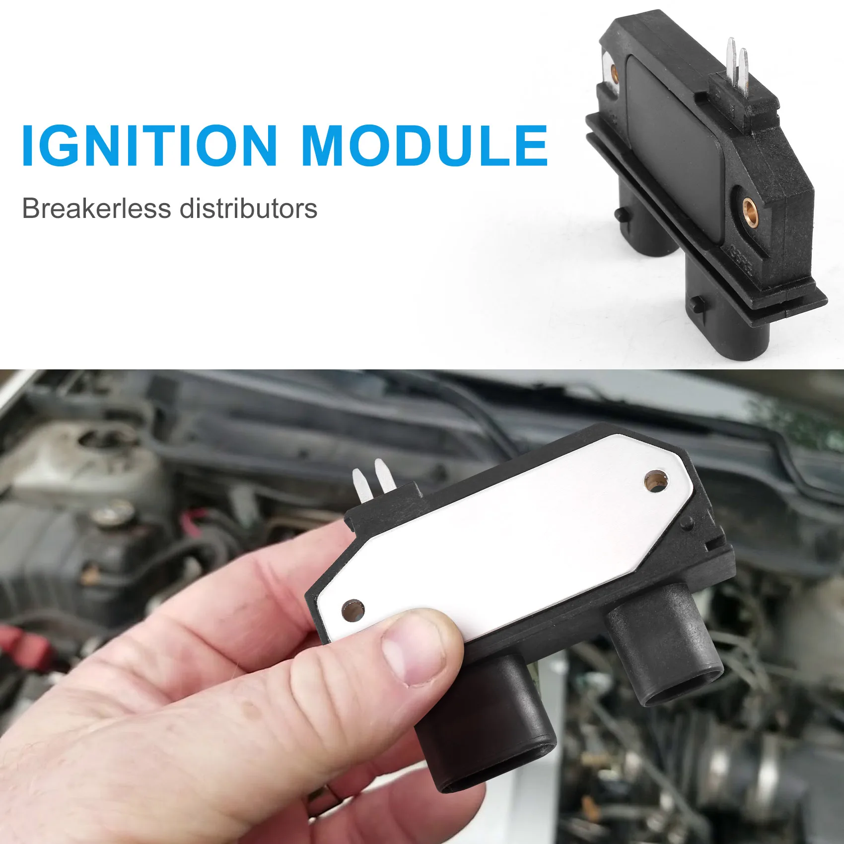 Mercruiser Penta OMC 점화 모듈, 엔진 디스트리뷰터, 4-Cyl V6 및 V8