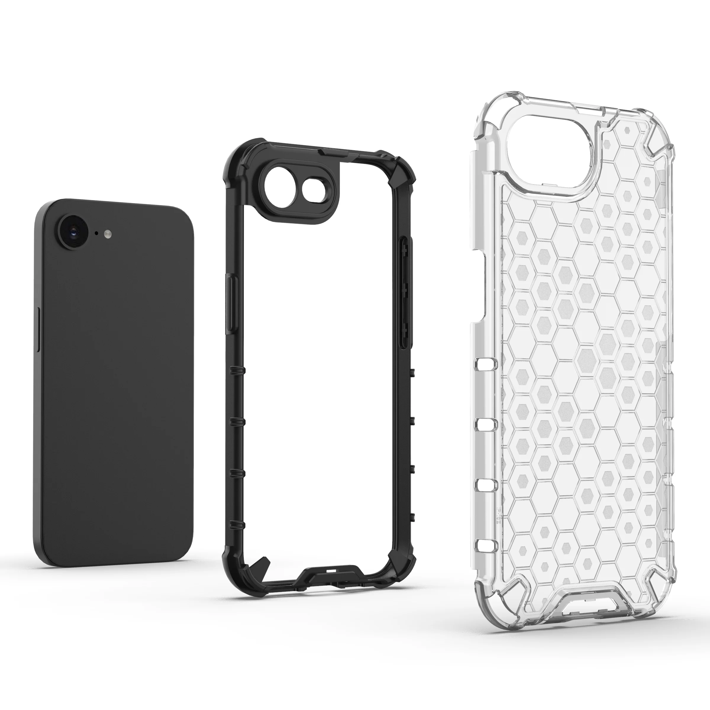 Honeycomb Military Grade Heavy Duty Armor Phone Case - Rugged Defender Cover