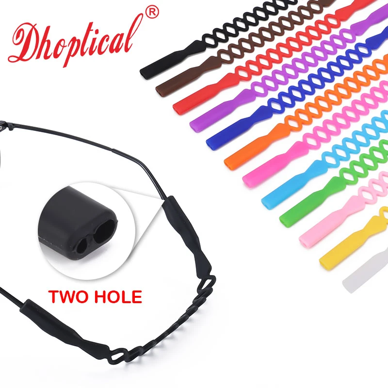 

10 шт., силиконовый шнур для очков