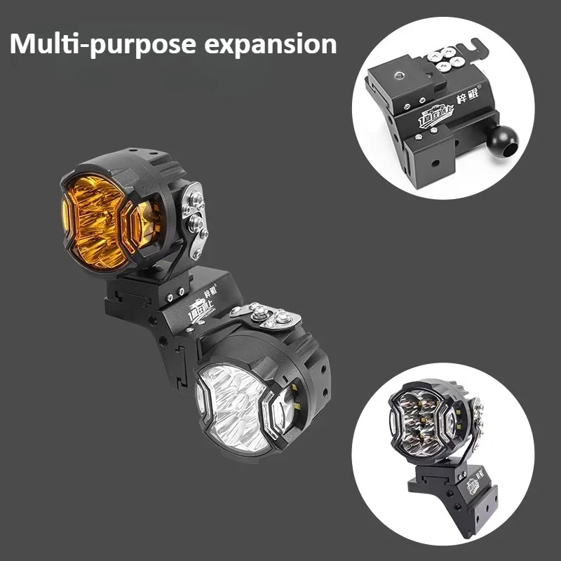 For Ford 3rd Generation F150 F-150 Car A-Pillar Spotlight Bracket Engine Hood Quick-Release Dual Guide Raill Expansion Stand detail image 3