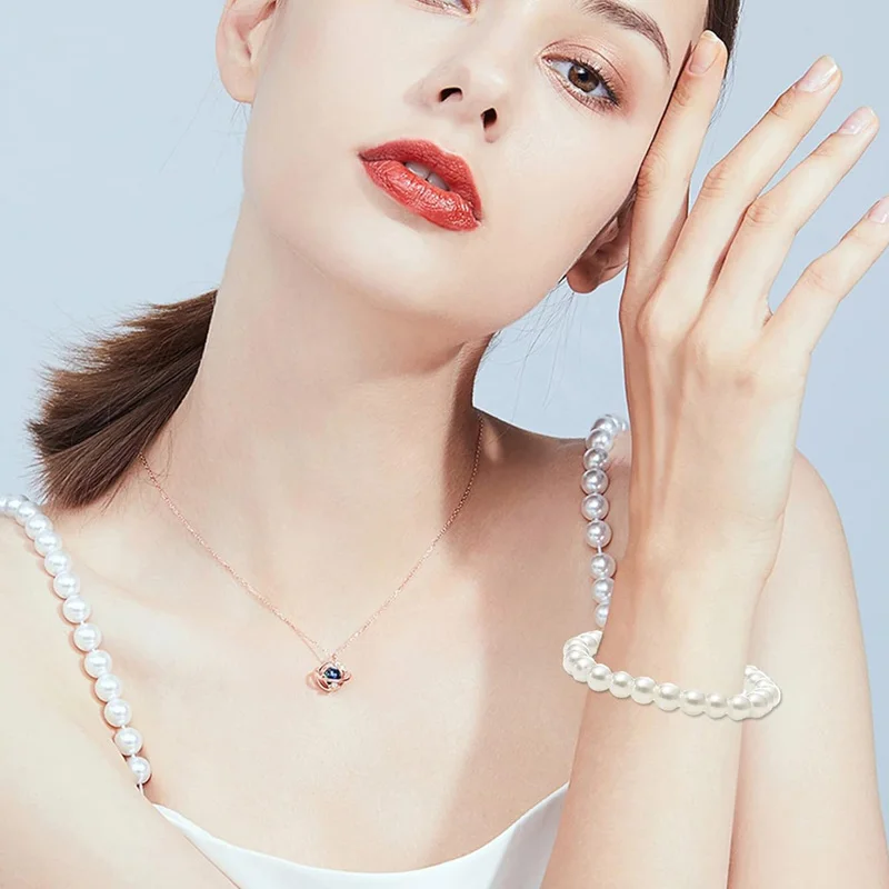 Bangle Bracelet Beaded Bracelet French Retro Pearl Bracelet For Women