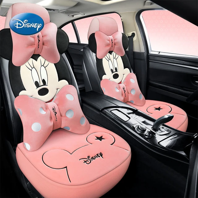 Mickey Mouse Cute Car Accessories Steering Wheel Cover Interior For Women  Girl For Seasons - Automobiles Seat Covers - AliExpress