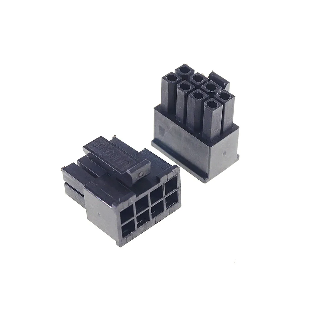 100Pcs 5557 8 Position Molex ATX CPU 8 Pin Stecker Gehäuse 4,20 MM Pitch Computer PCI-E PCIe Power stecker Kunststoff Shell