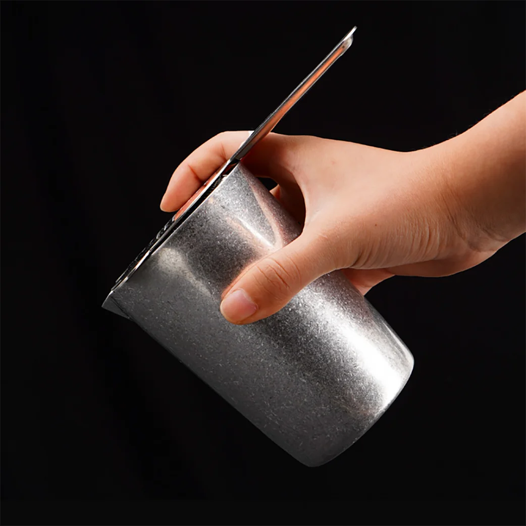 Stirring Tin Stainless Steel Carved Pattern Cocktail Mixing Glass Double-Walled Cocktail Accessories Bar Accessories