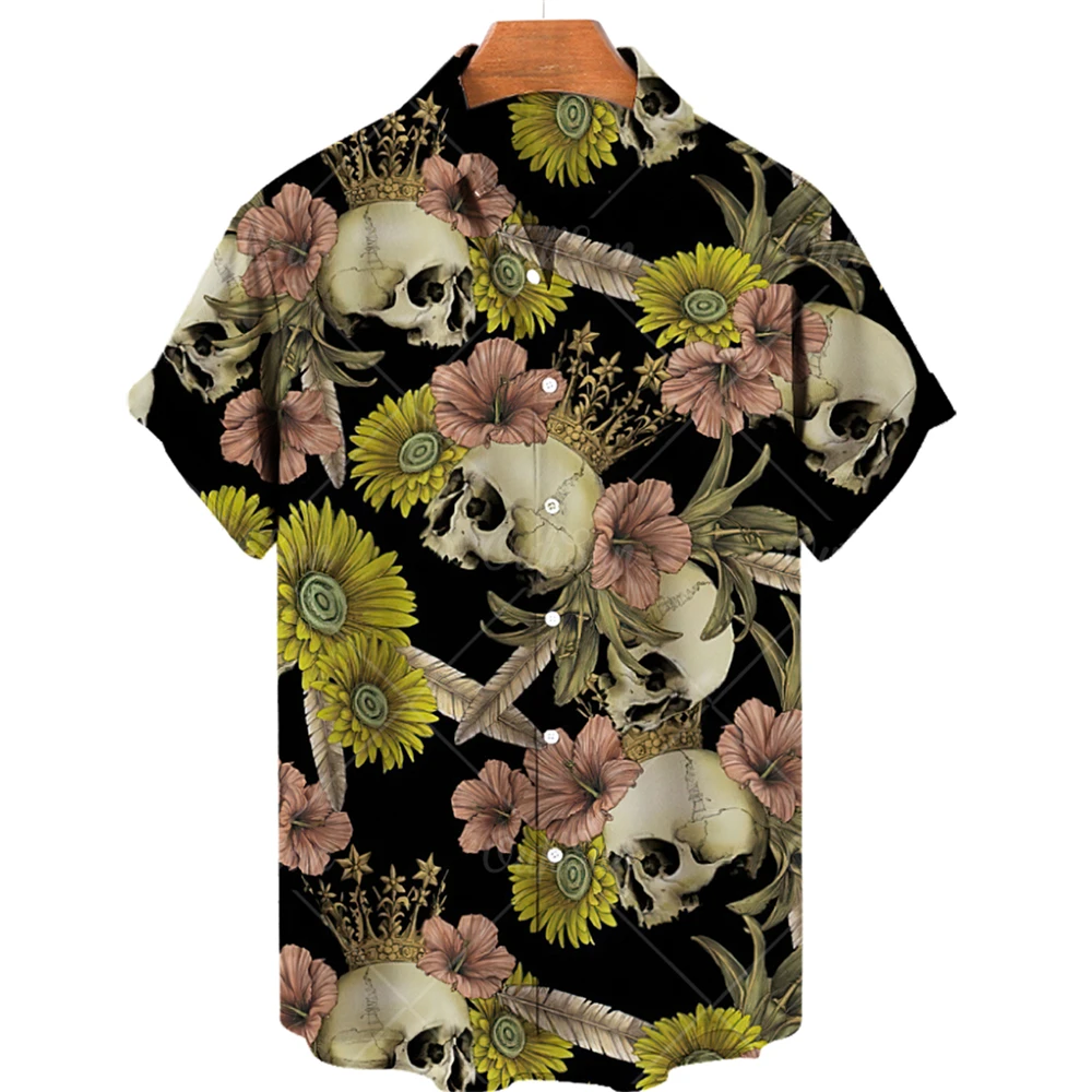 Camicie hawaiane da uomo estive Modello