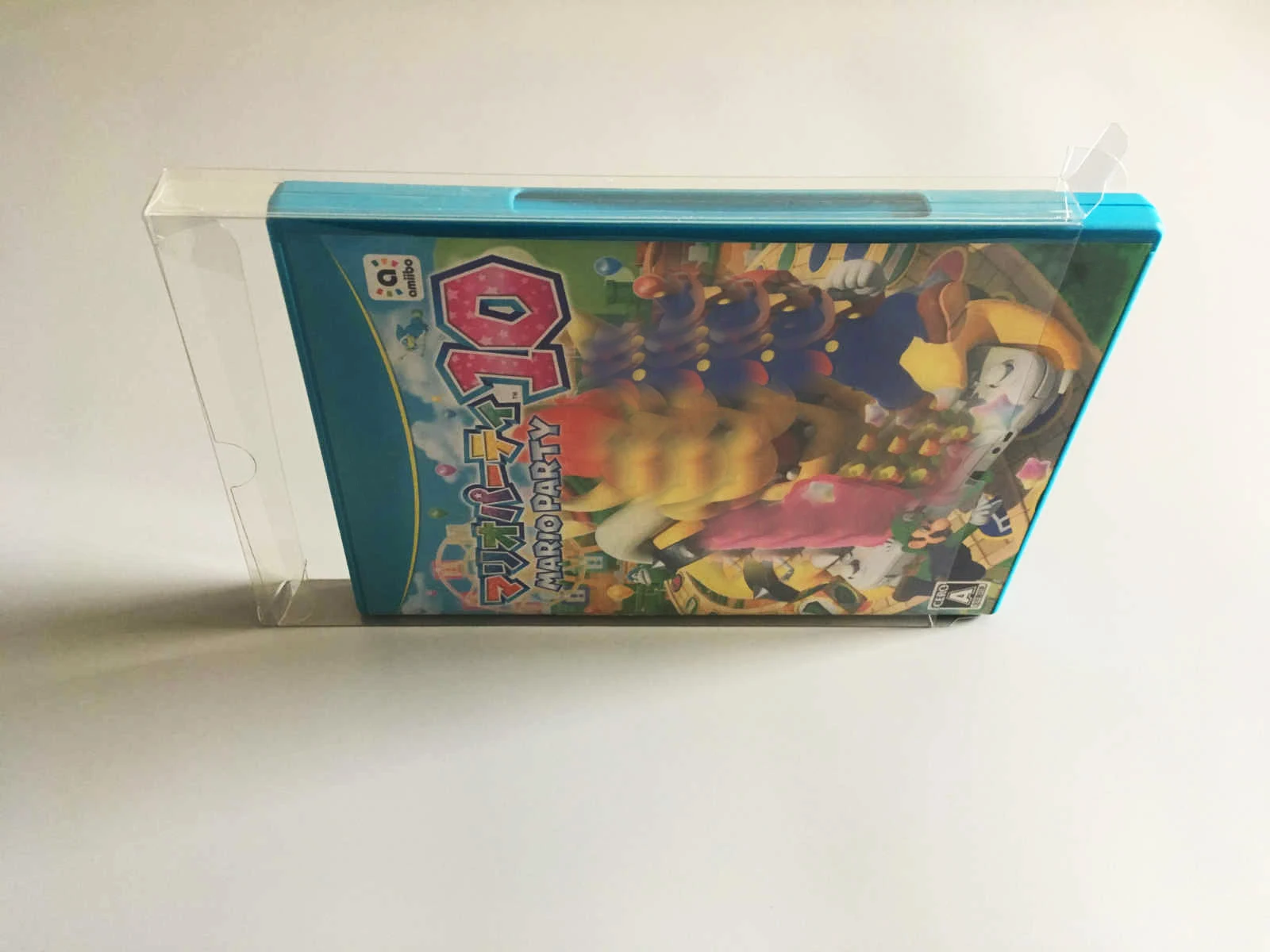 1 Scatola Di Protezione Per Wii U Game Video Nintendo Clear Display Case Collect Box