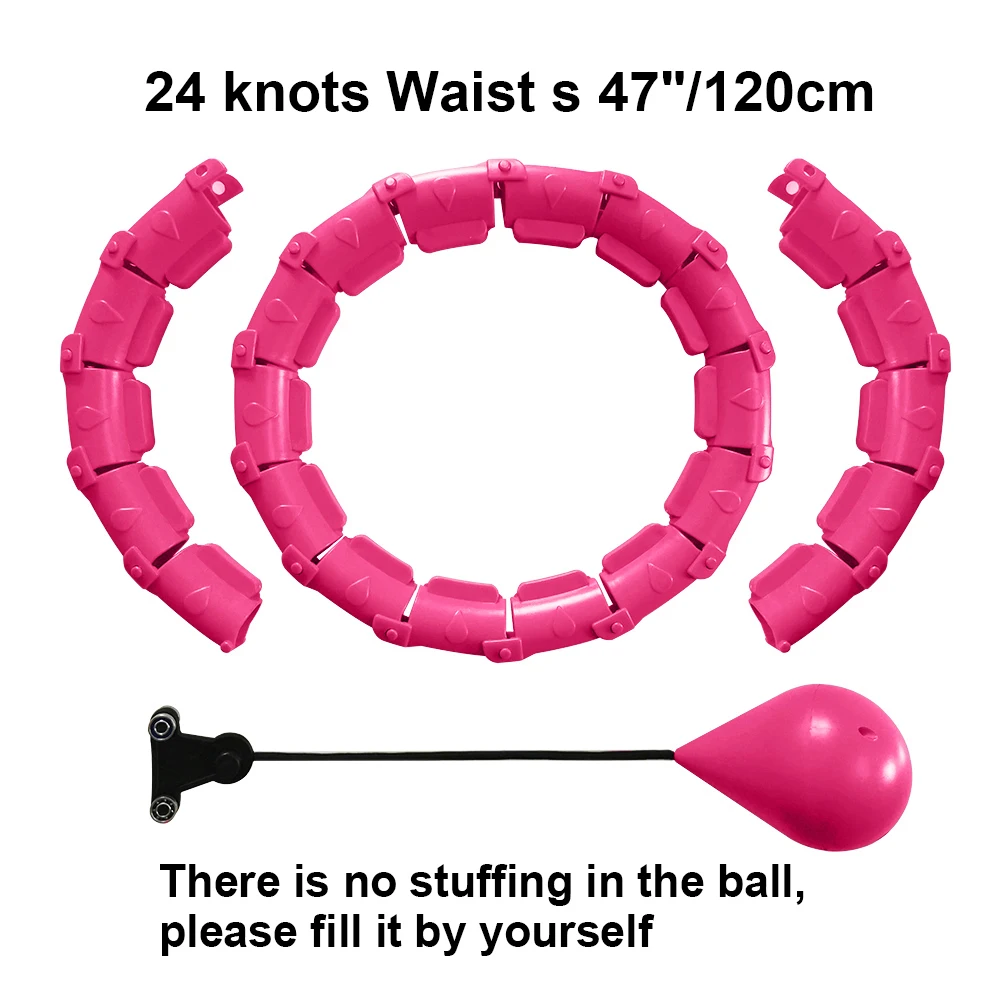 Adjustable Fitness Massage Hoop for Abdominal and Waist Training