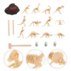 Dinosaur Kit Dino Dig Bone Excavation Sand Bones Archeological Digging Science Model Toys Stem Discovery 2