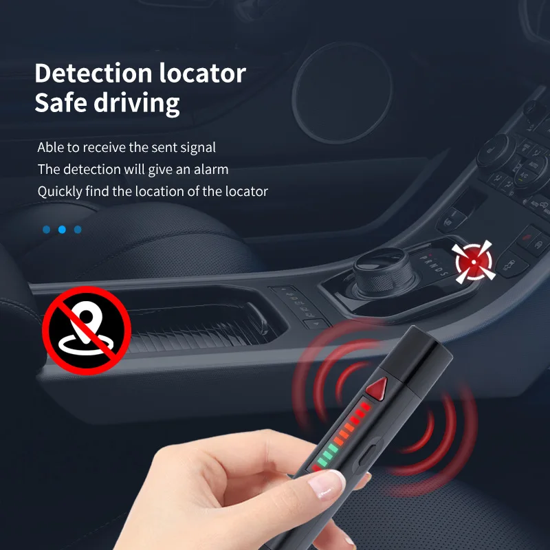 Signal Detector Hotel Infrared Magnetic GPS Scanner Pen Size Anti Peeping Camera Eavesdropping Positioning Monitoring Detector
