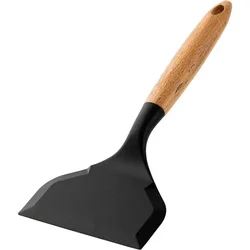 Premium Silicone Spatula for Cooking and Baking - Versatile Kitchen Utensil for Non - Stick Cookware (Black)