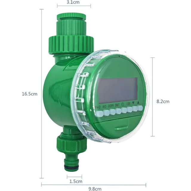 LCD Display Electronic Garden Watering Timer Automatic Irrigation Controller Intelligence Valve Watering Control Device 2