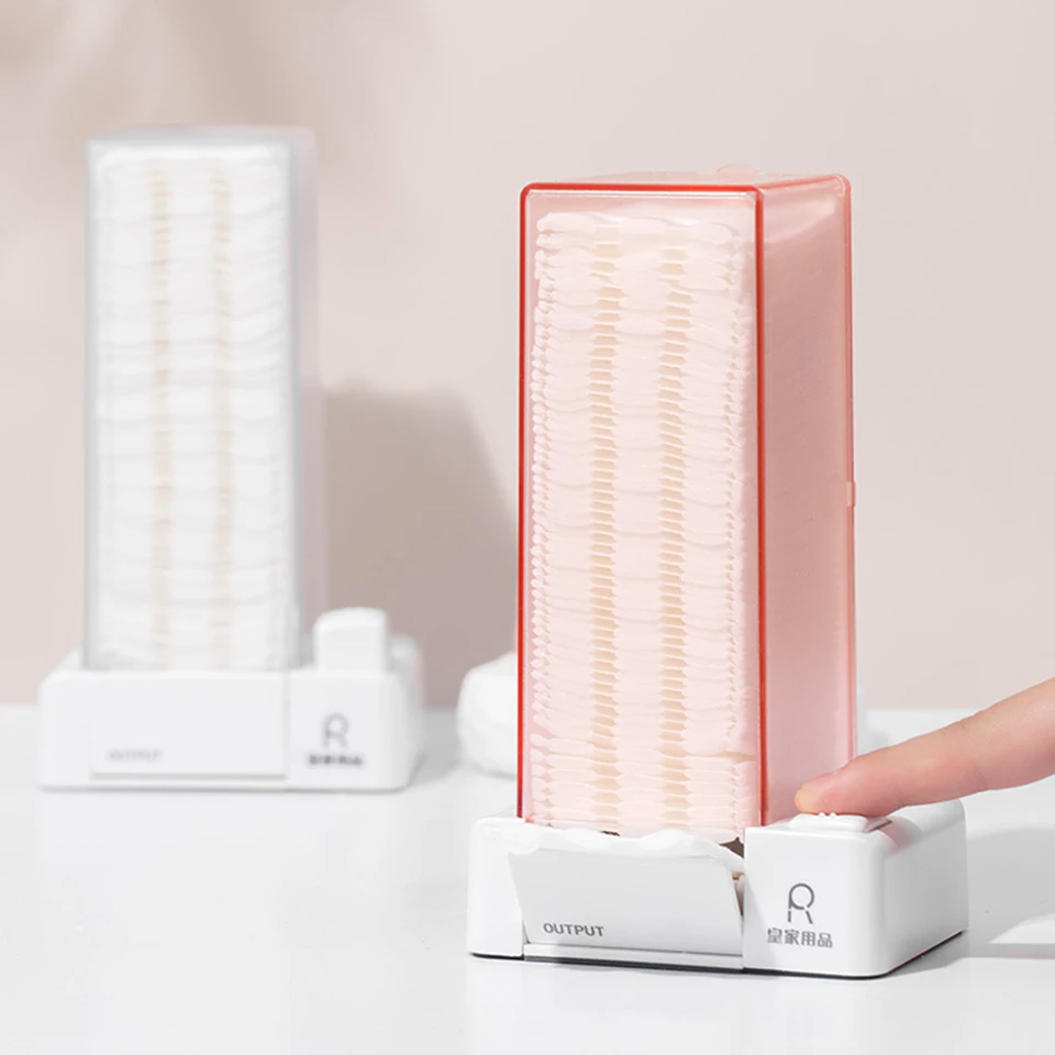 Distributeur Automatique De Tampons De Coton, Support Carré