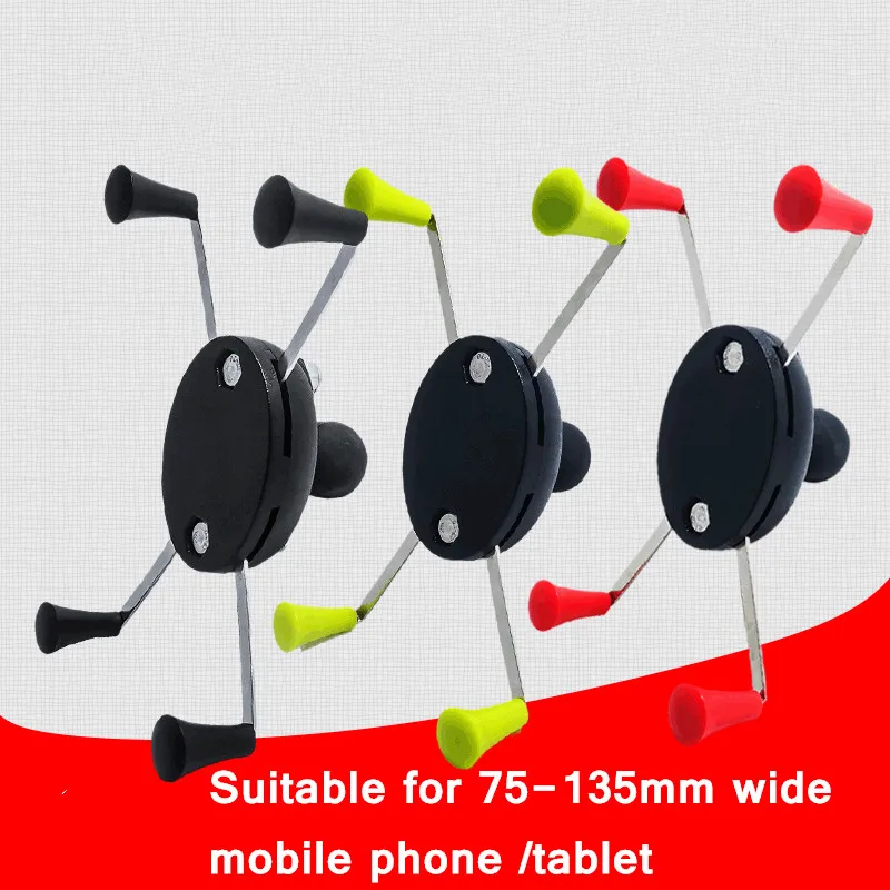 Motocicleta e Bicicleta X-clip Stand Gps Mount Bracket Montagem do Telefone Ajustável se Fits para Iphone 11 11 Pro Bola Bicicleta - Image 2