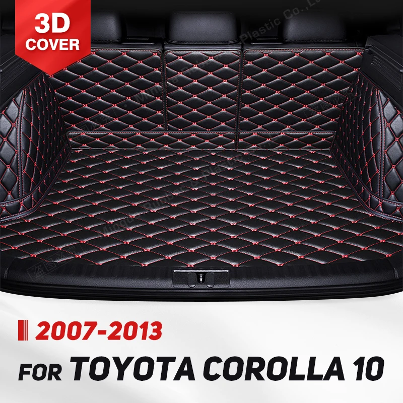 

Full Coverage Trunk Mat For Toyota Corolla Non-hybrid 2007-2013 12 11 10 09 08 Car Boot Cover Pad Interior Protector Accessories