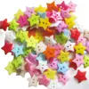 NBNNVA 50Pcs Assorted Colors 12MM/16MM/19MM Star Shape Plastic Buttons Sewing DIY Garment Accessories 5