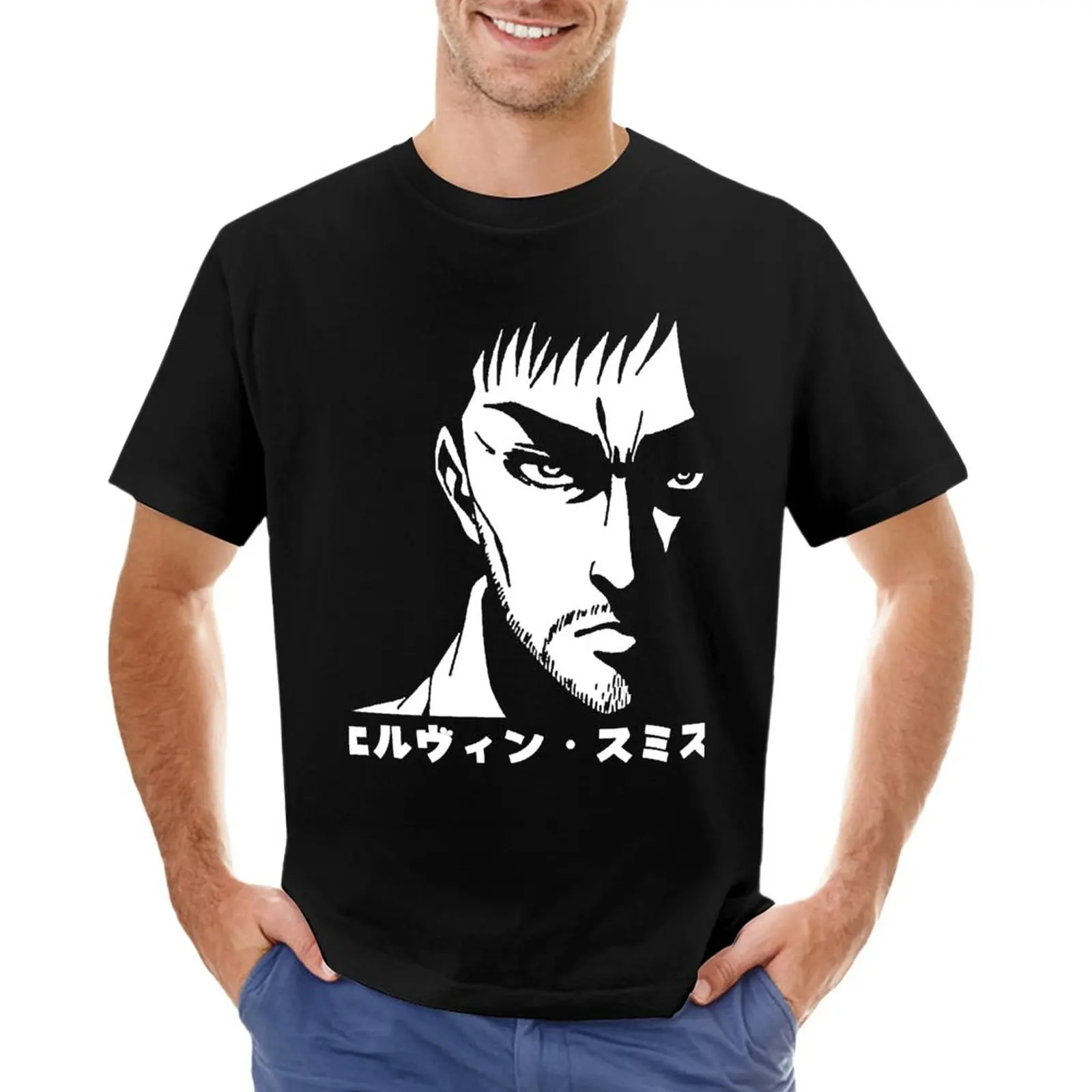 Convessi Deep Scout Commander Strong Erwin Smith Cool Gift T-Shirt Top Customizeds Magliette Pesanti Per Uomo