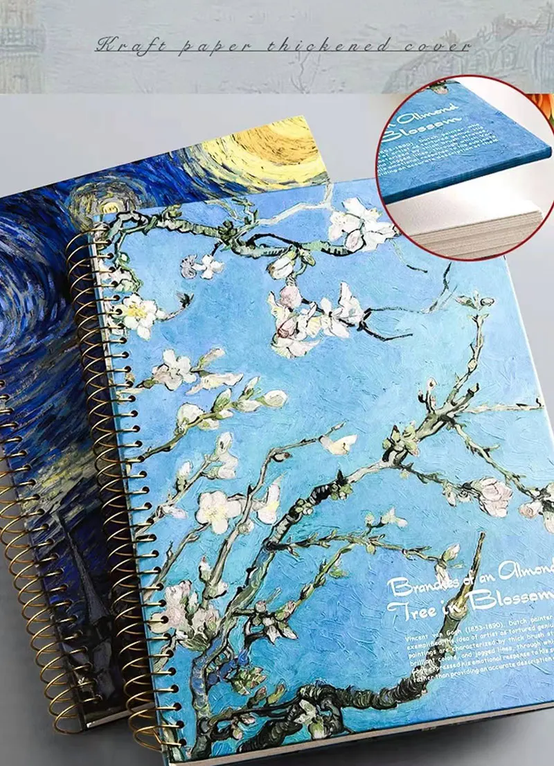 Folhas de Papel Bege Grosso Sketchbook Estudante Arte Pintura Lápis Marcador Graffiti Sketchbooks Escola Papelaria 1 Pçs 60 2 Computers & Electronics