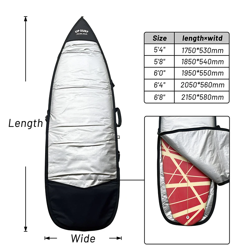 Shortboard Bag surf Board Bag Easy Carry Protective Travel High Quality SUP Cover Wakesurf Boardbag Board Have Strap