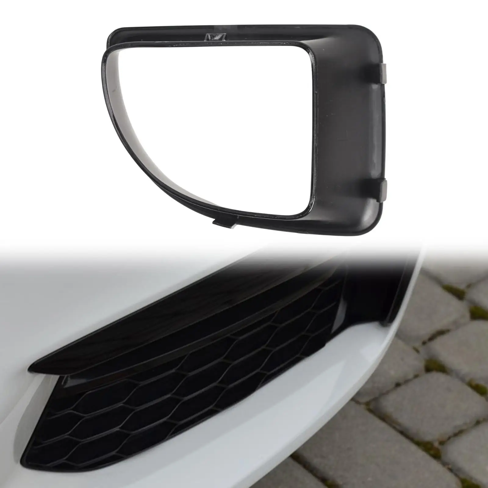 Left Front Air Duct Frame 51117255119 Auto Accessory Directly Replace High Performance for BMW Mini R55 R56 R57 R58 S Jcw