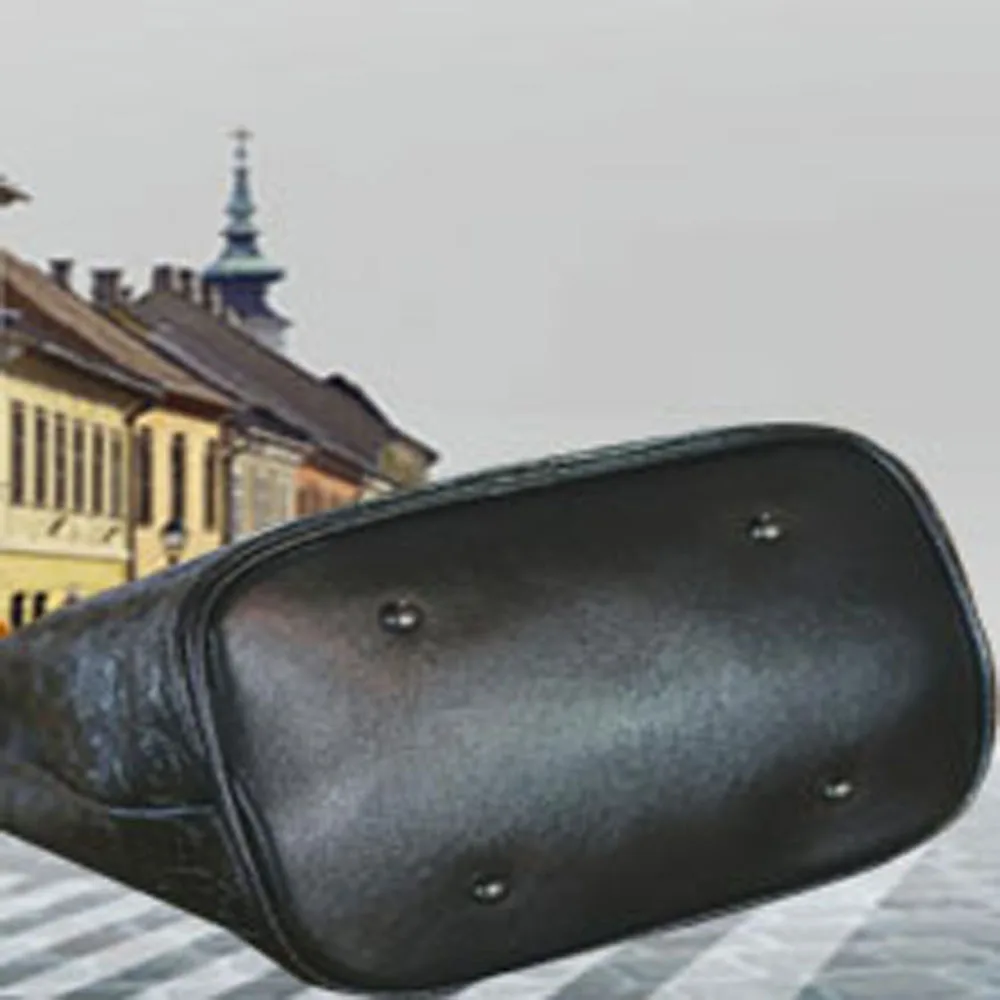 Abuyall Womens Skull Chain Print PU Leather 2 in 1 Hobo Tote Punk Shoulder Bag Crossbody Handbag Large Capacity Gothic Satchel