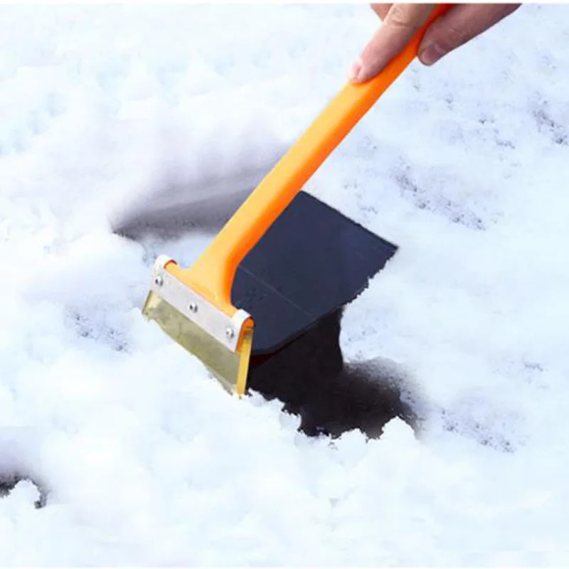 Car Ice Snow Scraper Car Window Windscreen Windshield Clear Snow Remover Shovel Deicer Spade Deicing Cleaning Tool