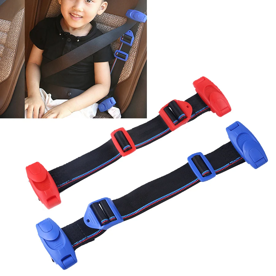 1pcs Car Kids Babies Safety Belt Fixing Clip Holder Car Belt Slip