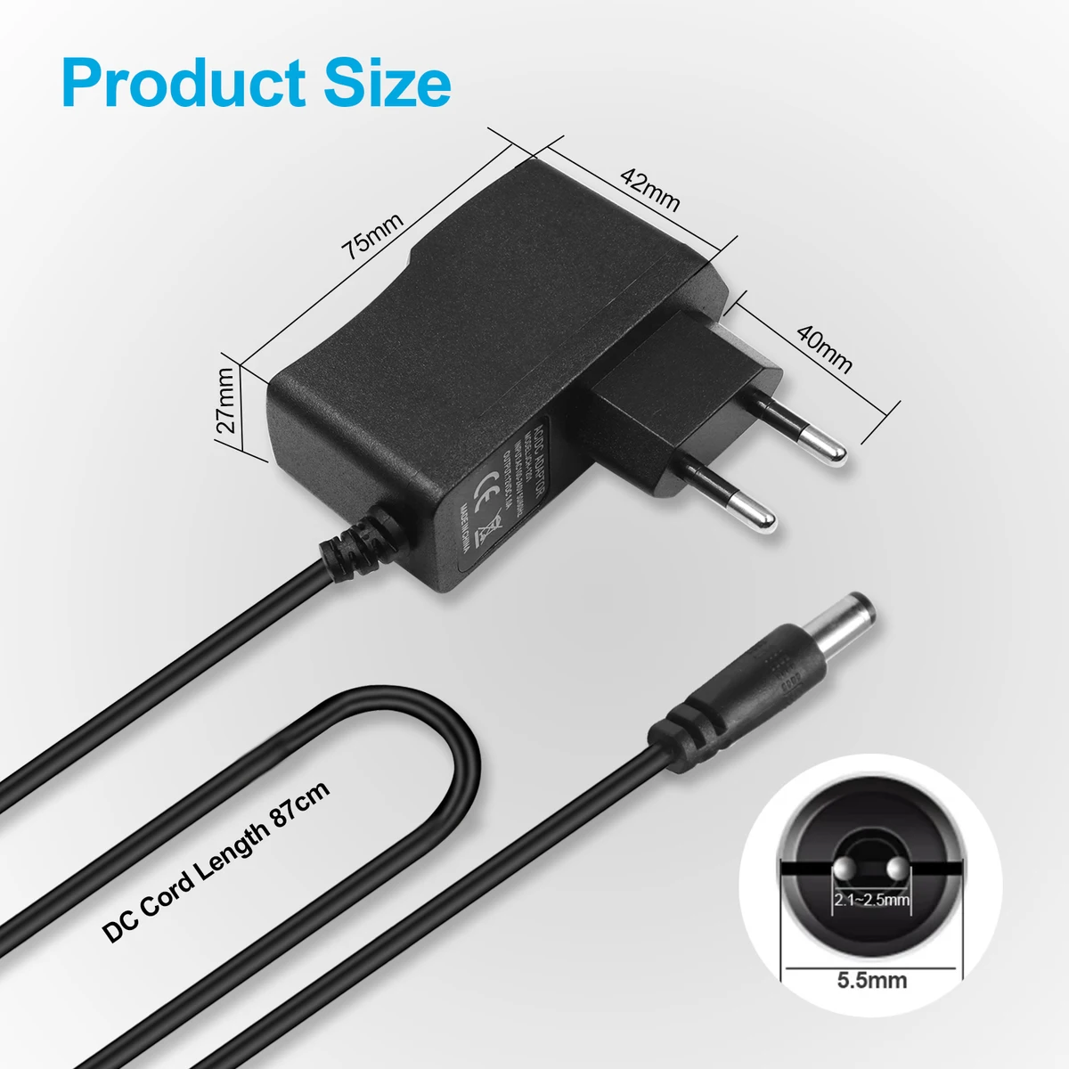 5V 12V 24V LED Power Supply Adapter 2A 3A 5A 8A 10A 1A EU US AU UK Plug Transformer 110V 220V AC to DC LED Strip Charger Convert — view 4