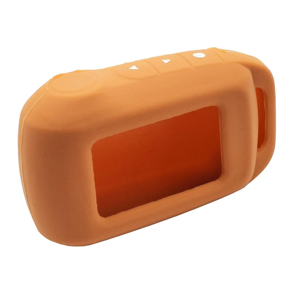Silicone Car Key Case for Two-Way Alarm Remote Transmitter