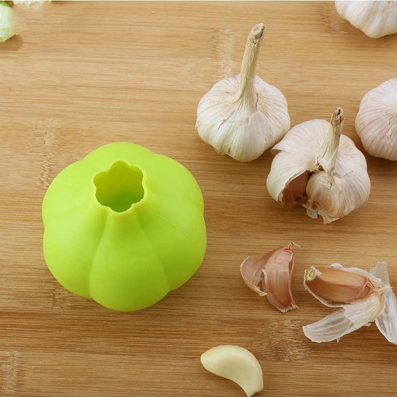 Garlic Peeler Silicone Silica Gel Garlic Peeler Creative Peeling Tools Kitchen Manual Garlic Peeler 6