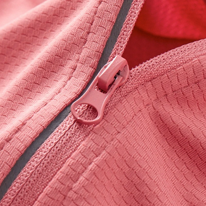 JNLN Quick Dry Hiking Jacket Men Women Summer Sun Protection Climbing Camping Coat With Removable Brim Soft Elasticity Anti-UV