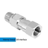 SS High Pressure Washer Swivel Joint 3/8 Inch Pressure Washer Hose Fittings 4500 PSI 360 Degree Rotation Connector Car Washing 3
