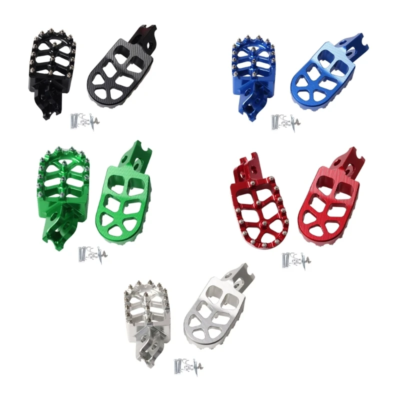 

Универсальные подножки из алюминиевого сплава, аксессуары для мотоциклов, улучшающие ездовые качества для KX450F 19-21 50LC