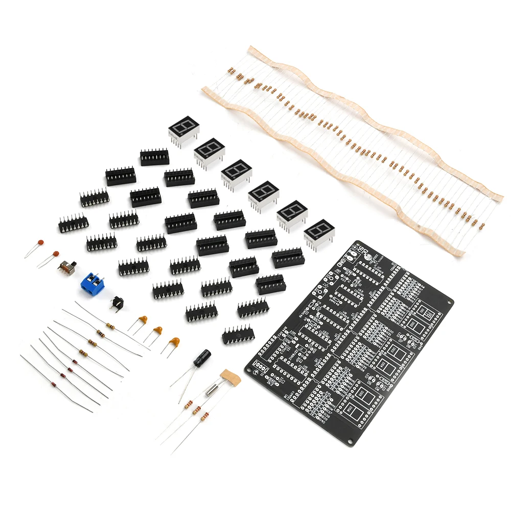 Kit Orologio Digitale a LED Fai-Da-Te a 4 Cifre, Orologio Elettronico a