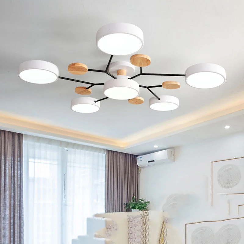

European-Style Lamp Ceiling Lamp Lamp in the Living Room Room Bedroom Light Study Lamp Whole House Lamp Package