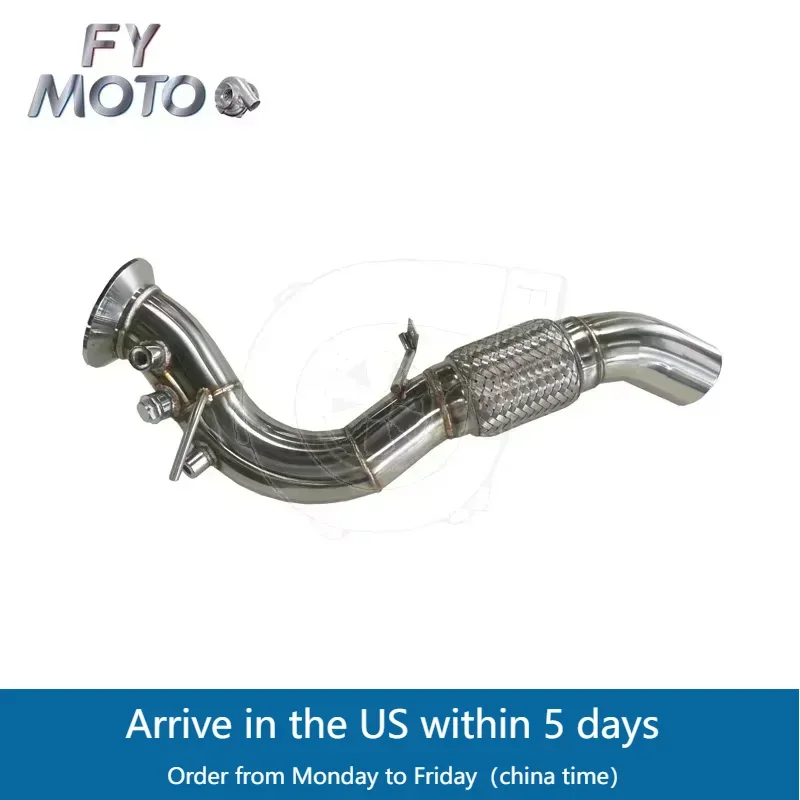 for bmw 335d 535d 635d X3 X5 X6 E90 E91 E92 E60 Exhaust Diesel Downpipe