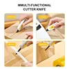 Magnetic Mini Box Cutter Portable Paper Cutter Cute Folding Knife Pocket Knife Replaceable Blade for Opening Envelope Carton 5