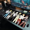 Bungo Stray Dogs Anti-Slip Table Mat Student Mousepad Gamer Computer Keyboard Pad Games Pad for PC Mouse Carpet 5