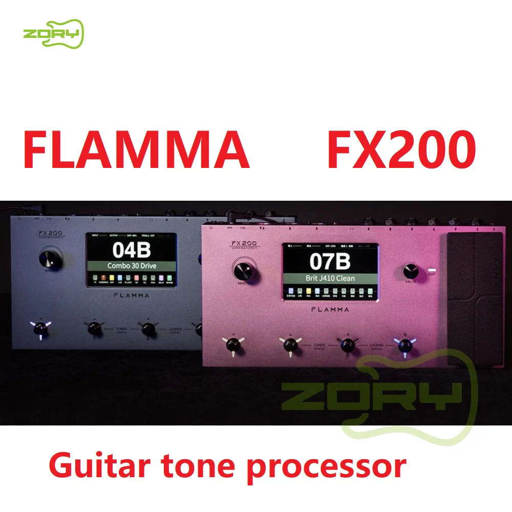 FLAMMA FX200 Multi Effect Device Speaker Simulation Practice And Rich