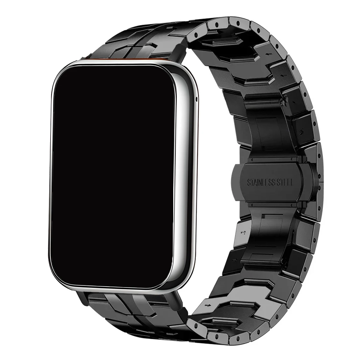 Stainless Steel Metal Bracelet Watchband - Premium Replaceable Business Strap