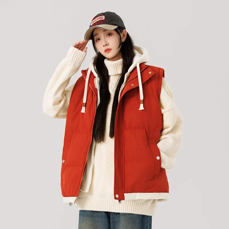 Unisex Loose Casual Cotton Vest
