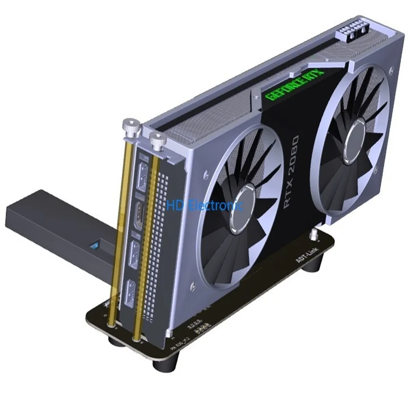 Graphics card external PCIe x16 Thunderbolt 3 PCIe 16x TB3 extension