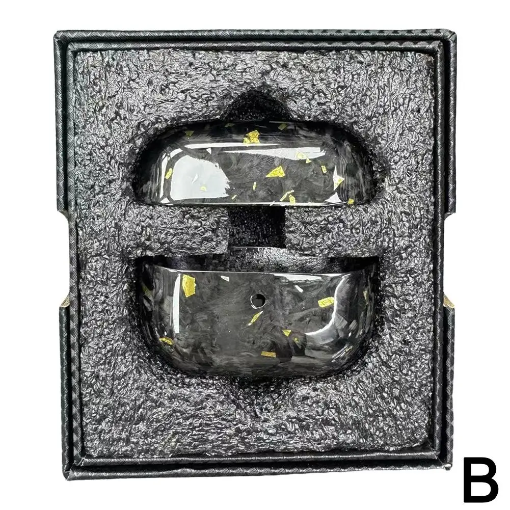 Custodia protettiva in fibra di carbonio adatta per Samsung Galaxy Buds 3Pro Design completamente chiuso Antigoccia Antigraffio e polvere-p V8W9 - immagine 5