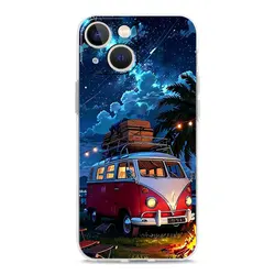 Versatile Outdoor Camping Combi Van Phone Case Cover - iPhone 13 Pro Max (B7)