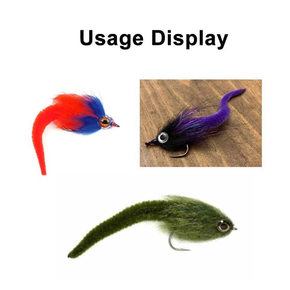 Fly Patterns Pike Fly Tying Materials Water Wigglie Wifeo Fly